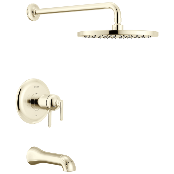 Delta Bonacci T17T445-PN 17T Series Tub Shower Trim - Lumicoat Polished Nickel