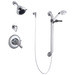Delta T17TH325 Commercial Universal Dual Shower Trim, Diverter, Hand Shower, and Grab Bar