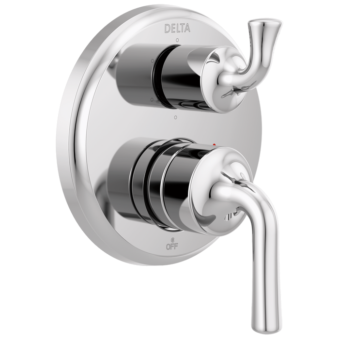 Delta Delta Kayra™: 2-Handle Monitor 14 Series Valve Trim with 3- or 6- Setting Diverter