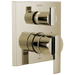 Delta Delta Ara: Angular Modern Monitor 14 Series Valve Trim with 6-Setting Integrated Diverter