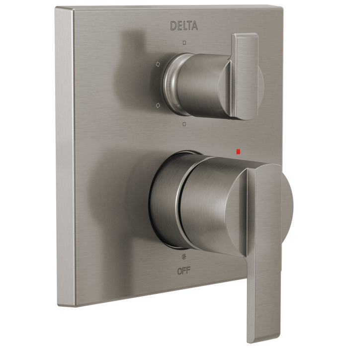 Delta T24967 Ara Angular Modern Monitor 14 Series Valve Trim with 6-Setting Integrated Diverter