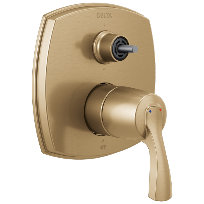 Delta Stryke T24976 14 Series Integrated Diverter Trim with Six Function Diverter Less Diverter Handle