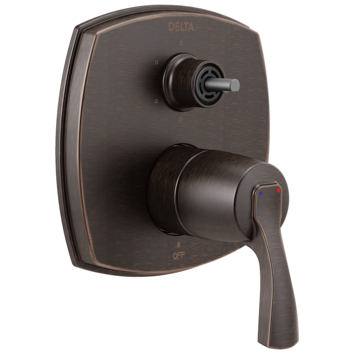 Delta Delta Stryke: 14 Series Integrated Diverter Trim with Six Function Diverter Less Diverter Handle