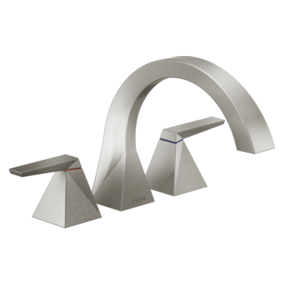 Delta Trillian: Two-Handle Roman Tub Trim