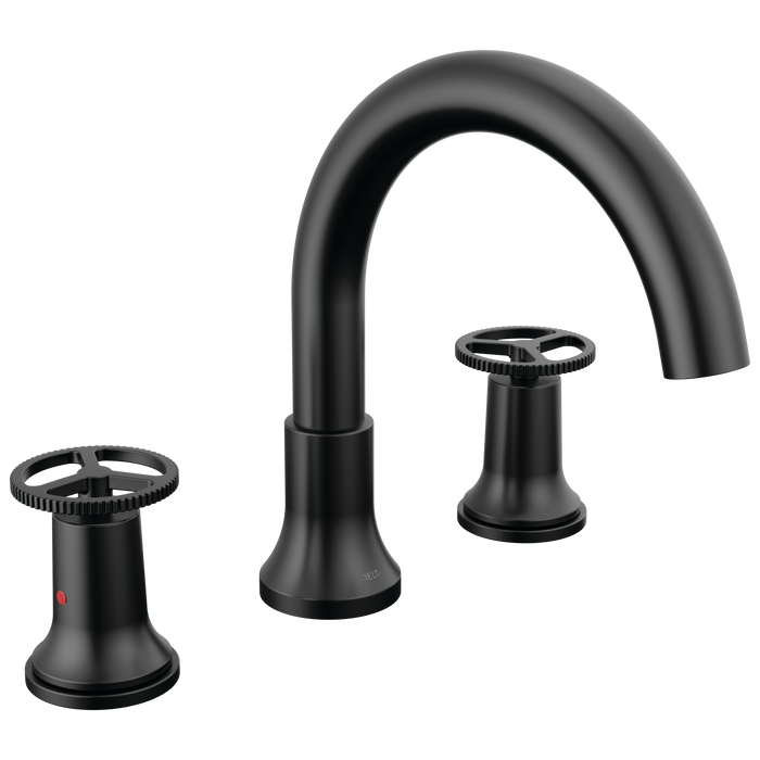 Delta Trinsic T2758 Roman Tub Faucet Trim - Matte Black