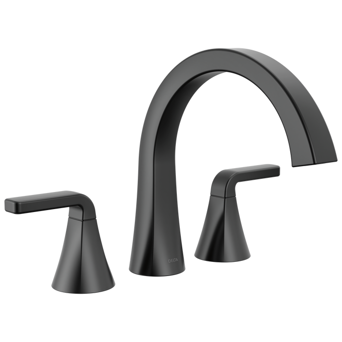 Delta Lineax T2762 Roman Tub Trim - Matte Black