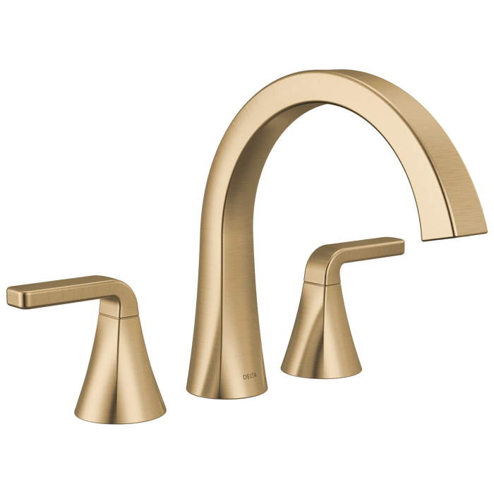 Delta Lineax T2762 Roman Tub Trim - Champagne Bronze