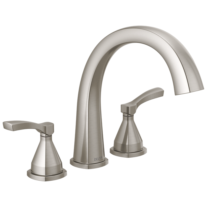 Delta Stryke T2777 Roman Tub Trim - Lumicoat Stainless