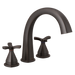 Delta Stryke: Three Hole Roman Tub Trim