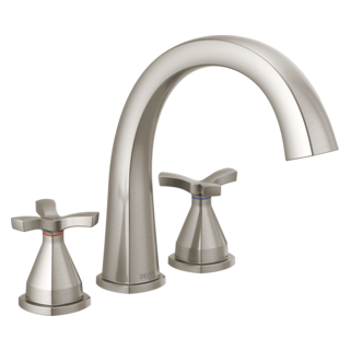 Delta Stryke: Three Hole Roman Tub Trim