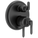 Delta Bonacci T27845 17 Series 3-Setting Integrated Diverter Trim - Matte Black