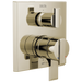Delta Delta Ara: Angular Modern Monitor 17 Series Valve Trim with 3-Setting Integrated Diverter