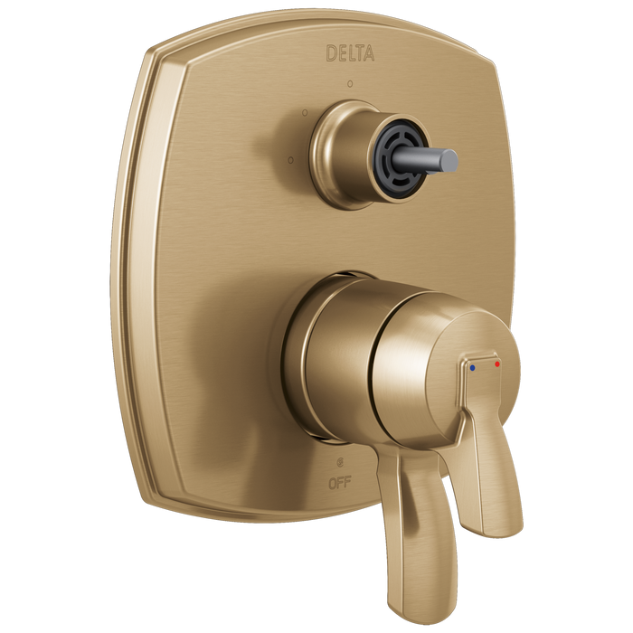 Delta Stryke T27876 17 Series Integrated Diverter Trim with Three Function Diverter Less Diverter Handle