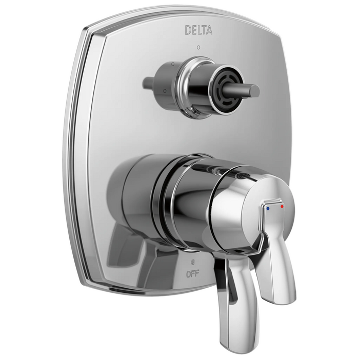 Delta Stryke T27876 17 Series Integrated Diverter Trim with Three Function Diverter Less Diverter Handle