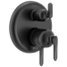 Delta Bonacci T27945 17 Series 6-Setting Integrated Diverter Trim - Matte Black