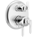 Delta Bonacci T27945 17 Series 6-Setting Integrated Diverter Trim - Lumicoat Chrome