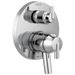 Delta T27959 Trinsic Contemporary Two Handle Monitor 17 Series Valve Trim with 6-Setting Integrated Diverter