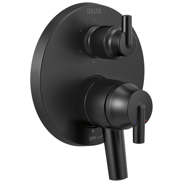 Contemporary Monitor 17 Series Valve Trim with 6-Setting Integrated Diverter