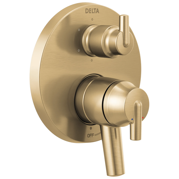 Contemporary Monitor 17 Series Valve Trim with 6-Setting Integrated Diverter