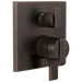 Delta T27967 Ara Angular Modern Monitor 17 Series Valve Trim with 6-Setting Integrated Diverter