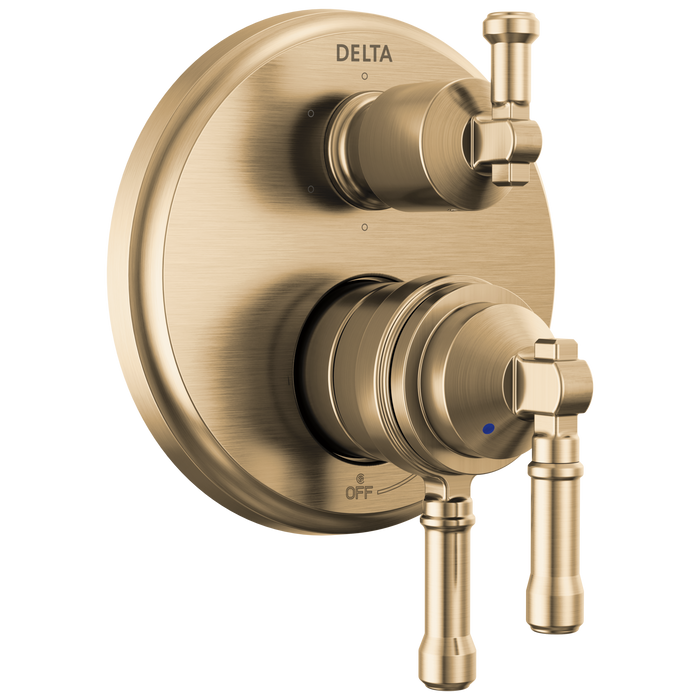 Delta Broderick: 17 Series Integrated Diverter Trim 6-Setting