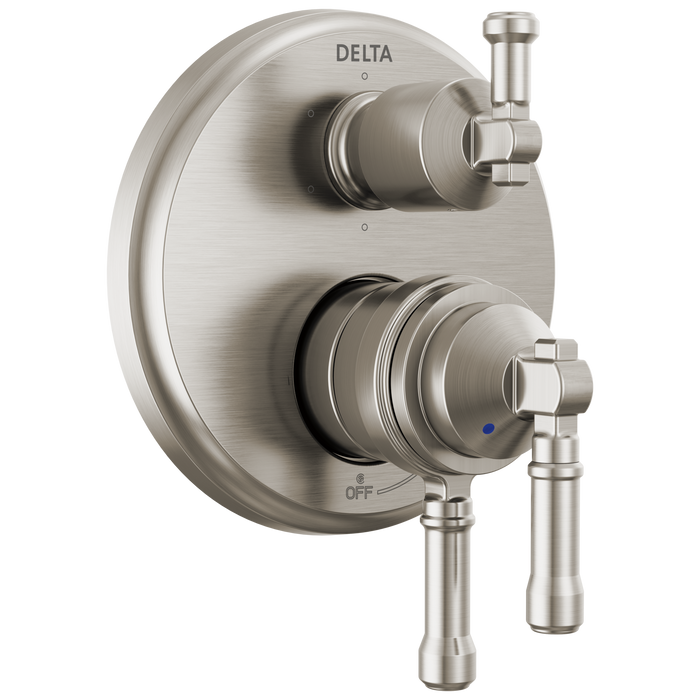 Delta Broderick: 17 Series Integrated Diverter Trim 6-Setting