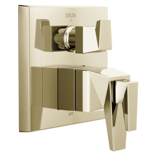 Delta Trillian: Two-Handle Monitor 17T Series Valve Trim with 3-Setting Diverter
