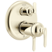 Delta Bonacci T27T845 17T Series 3-Setting Integrated Diverter Trim - Lumicoat Polished Nickel