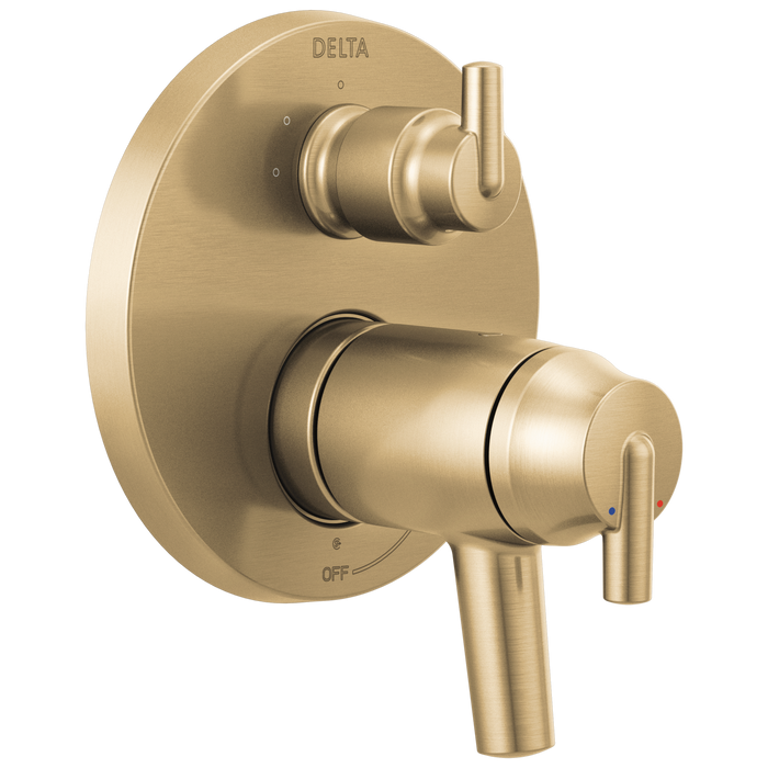 Contemporary TempAssure 17T Series Valve Trim with 3-Setting Integrated Diverter