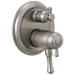 Delta T27T897 Cassidy Traditional 2-handle Tempassure 17T Series Valve Trim with 3-Setting Integrated Diverter