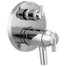 Delta T27T959 Trinsic Contemporary Two Handle Tempassure 17T Series Valve Trim with 6-Setting Integrated Diverter