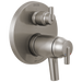 Delta T27T959 Trinsic Contemporary Two Handle Tempassure 17T Series Valve Trim with 6-Setting Integrated Diverter