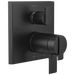 Delta Delta Ara: Angular Modern TempAssure 17T Series Valve Trim with 6-Setting Integrated Diverter