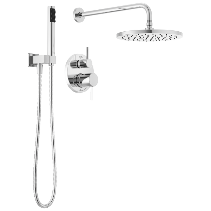 Delta Modern T342702 Monitor 14 Series Shower with Raincan & Hand Shower - Chrome