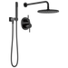 Delta Modern T342702 Monitor 14 Series Shower with Raincan & Hand Shower - Matte Black