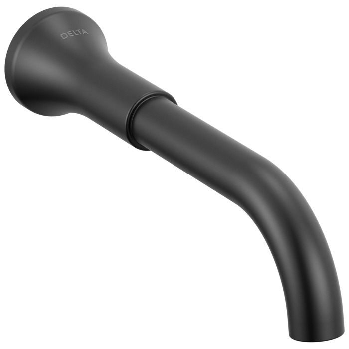 Delta Trinsic T3554LF Two Handle Wall Mount Bathroom Faucet - Matte Black
