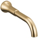 Delta Trinsic T3554LF Two Handle Wall Mount Bathroom Faucet - Champagne Bronze