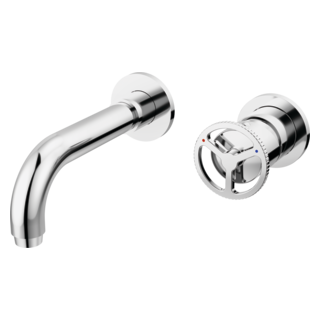 Delta Trinsic: Single Handle Wall Mount Bathroom Faucet Trim