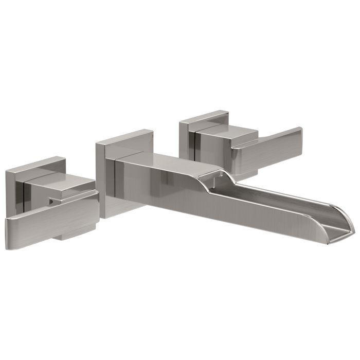 Delta T3568LF Ara Two Handle Wall Mount Channel Lavatory Faucet Trim