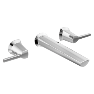 Delta Galeon: Two Handle Wall Mount Bathroom Faucet