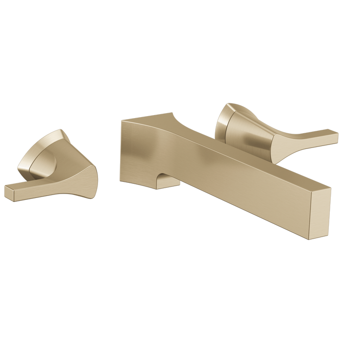 Delta T3574LF-WL Zura Two Handle Wall Mount Lavatory Faucet Trim