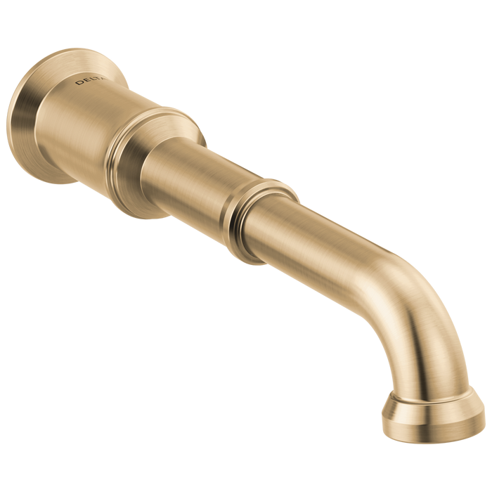 Delta Broderick: Two Handle Wall Mount Bathroom Faucet Trim - Less Handles