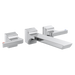 Delta Pivotal: Two Handle Wall Mount Bathroom Faucet Trim