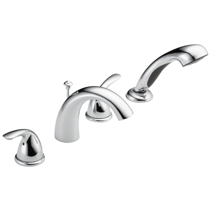 Delta T4705 Classic Roman Tub with Hand Shower Trim