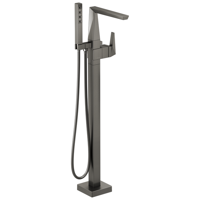 Delta Trillian: Single Handle Floor Mount Tub Filler Trim