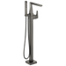 Delta Trillian: Single Handle Floor Mount Tub Filler Trim