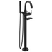 Delta Bonacci T4745-PN-PR Floor Mount Tub Filler Trim - Matte Black