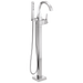 Delta Trillian: Single Handle Floor Mount Tub Filler Trim
