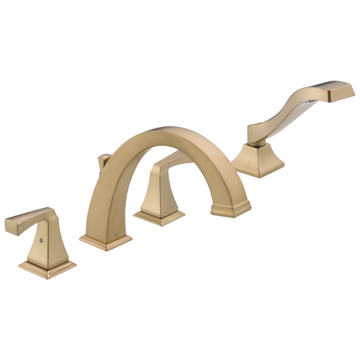 Delta T4751 Dryden Roman Tub with Hand Shower Trim
