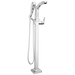 Delta T4752-FL Tesla Floor Mount Tub Filler Trim